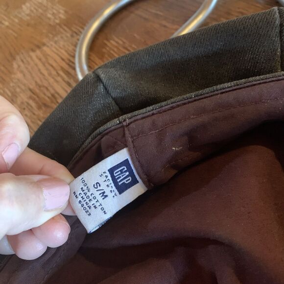 Vintage Y2K Gap Newsboy Cabbie Hat Cap Street Wear Small/Medium  Unisex  Brown - Picture 4 of 7